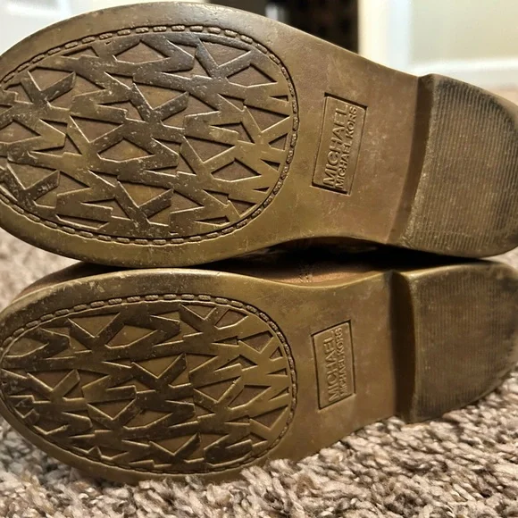 Michael Kors Girl’s Emma Callie Caramel Boots size 12 - Picture 4 of 6